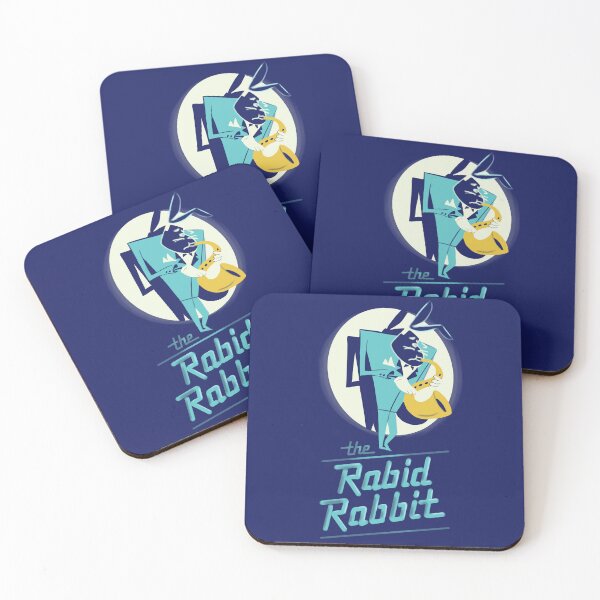 Item preview, The Rabid Rabbit is No Place to Pick Up Girls designed and sold by MitochondriArt.