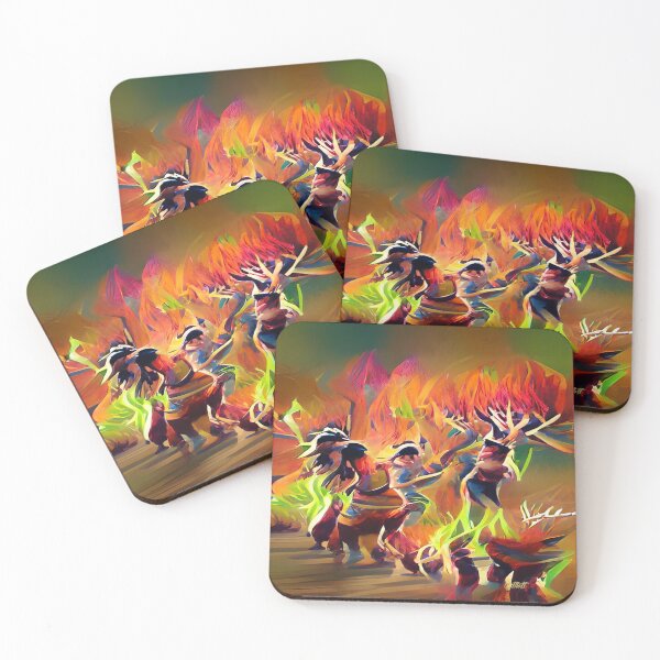 Item preview, Native American Tribal Dance - Spirit - Tribal - Dance  designed and sold by CattlettArt.