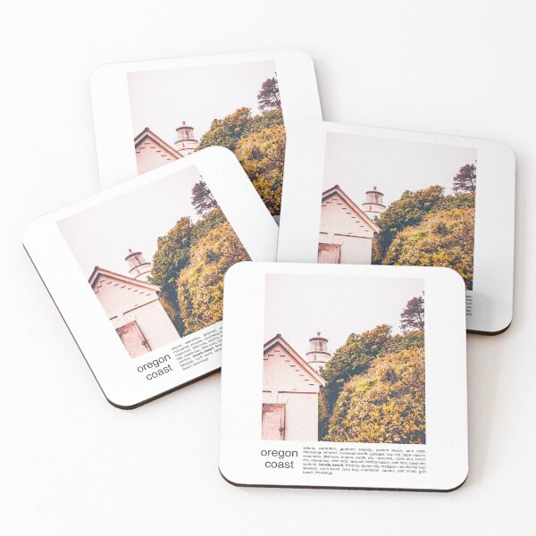 Item preview, Oregon Coast Travel Photography Minimalism-Lighthouse designed and sold by anthonylonder.
