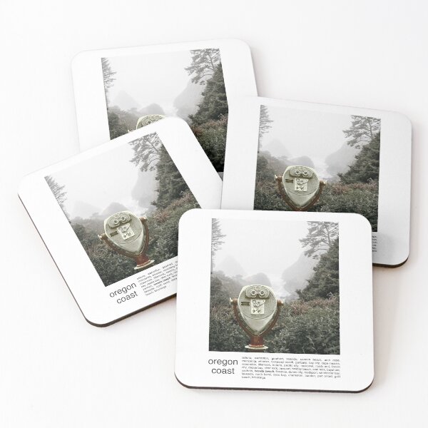 Item preview, Oregon Coast Travel Photography Minimalism-Foggy Ocean designed and sold by anthonylonder.