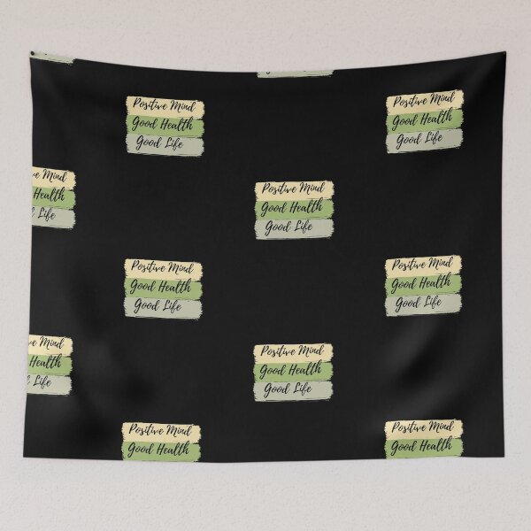 Item preview, Positive mind, good health, good life designed and sold by KokoDesigns145.