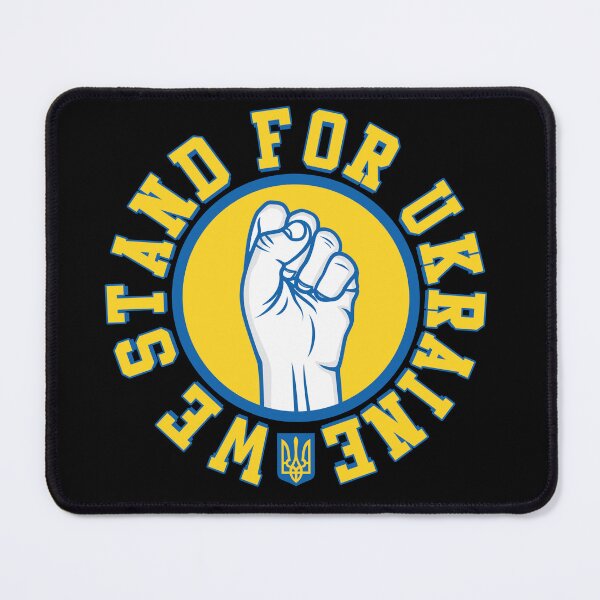 Item preview, we stand for ukraine | no war on ukraine | together with ukraine | stay strong ukraine designed and sold by wear4gamers.