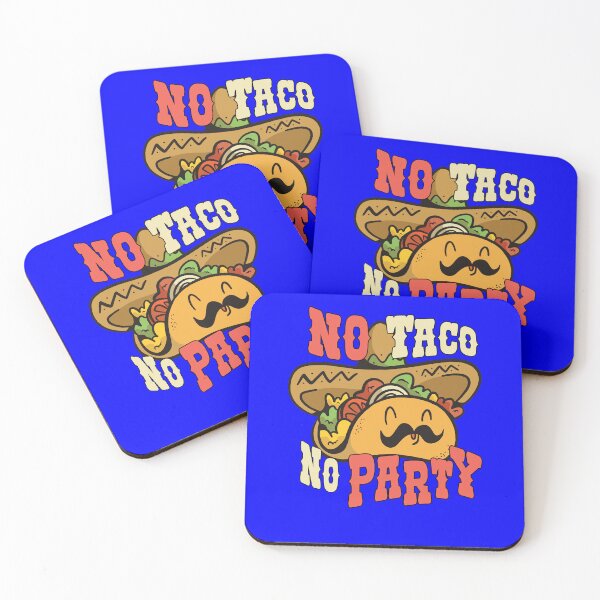 Item preview, No Taco No Party Hilarious Funny Taco Lover designed and sold by fantasticdesign.