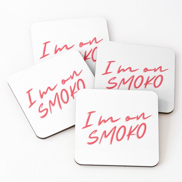 Item preview, I m on smoko Australian slang typography  designed and sold by Tanuja  Sharma.