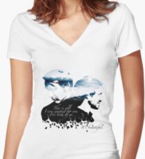 It's Beautiful - Hannibal Women's Fitted V-Neck T-Shirt
