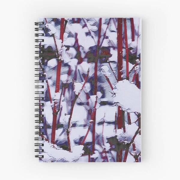 Item preview, Simple Beauty | Red Dogwood Twigs in the Snow designed and sold by arlutai.