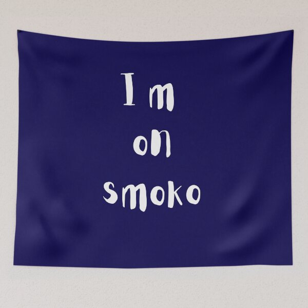 Item preview, I m on smoko Australian slang typography  designed and sold by Tanuja  Sharma.