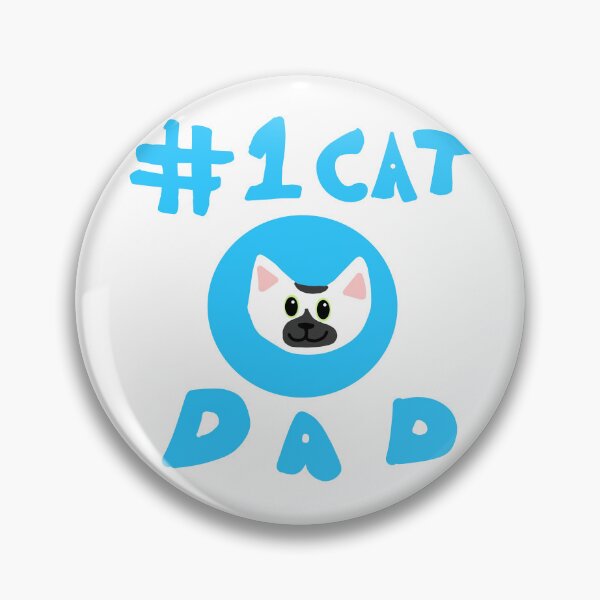 Item preview, number one cat dad designed and sold by FwaygoOfficial.