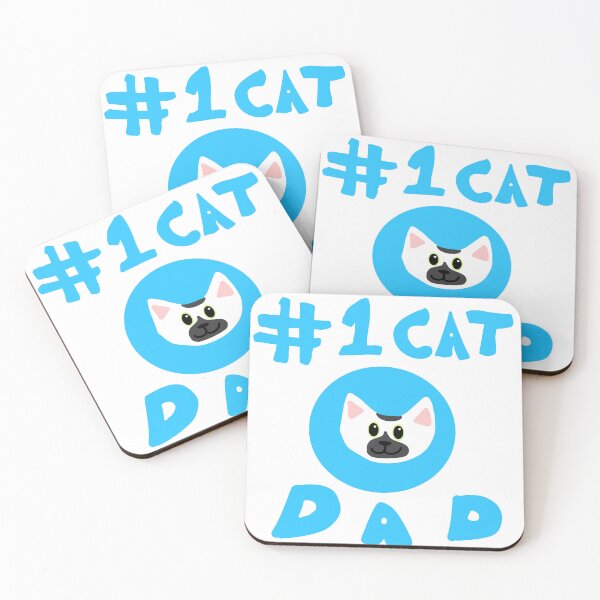 Item preview, number one cat dad designed and sold by FwaygoOfficial.