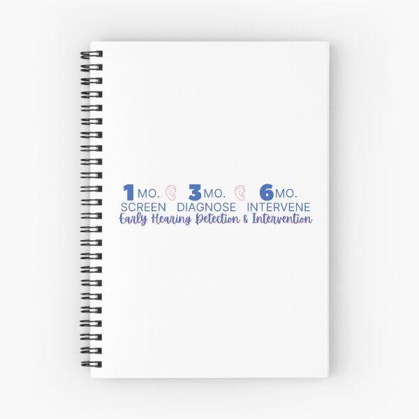 Item preview, Early Hearing Detection and Intervention 1-3-6 Rule Audiology Newborn Hearing Screening designed and sold by Hear4theEars.