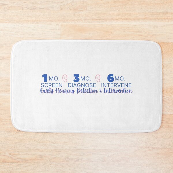 Item preview, Early Hearing Detection and Intervention 1-3-6 Rule Audiology Newborn Hearing Screening designed and sold by Hear4theEars.