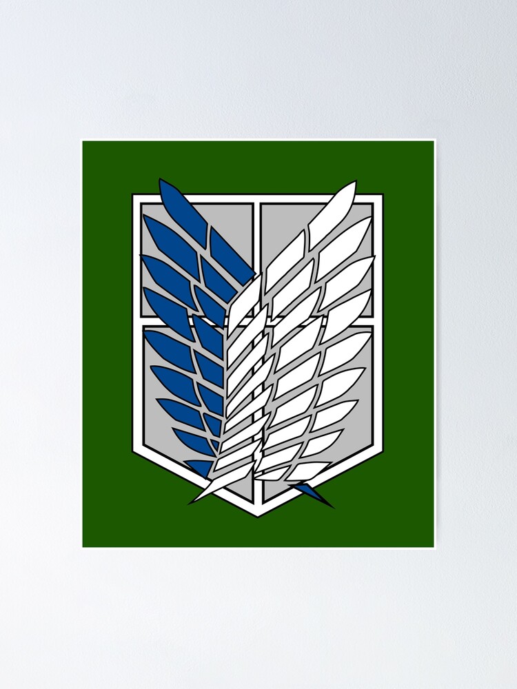 "wings of freedom aot" Poster for Sale by CHAYBOBS Redbubble