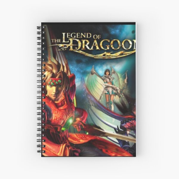 Legend Of Dragoon Spiral Notebook For Sale By Shiggydoo Redbubble