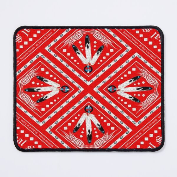 Item preview, Native Leather symmetrical decoration designed and sold by MatildaWatson.