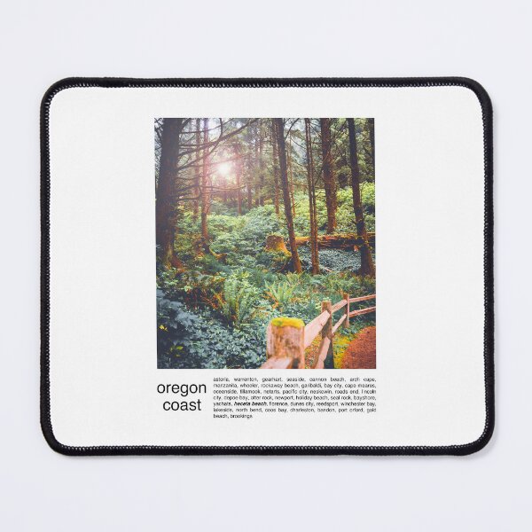 Item preview, Oregon Coast Travel Photography Minimalism-Forest Color designed and sold by anthonylonder.