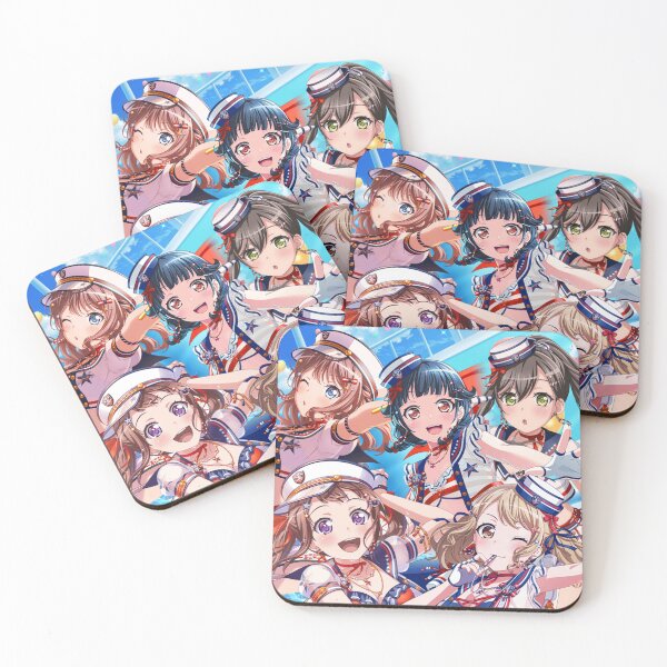 Item preview, BanG Dream Bandori Saaya Rimi Arisa Kasumi Tae Full Starboard edit designed and sold by Galileo Majors.