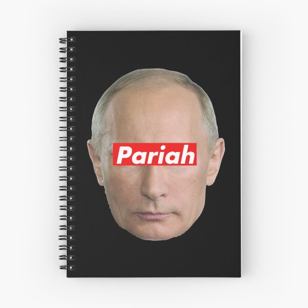 Item preview, Vladimir Putin Pariah (on black) designed and sold by Thelittlelord.
