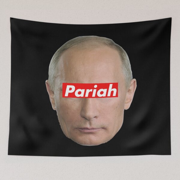 Item preview, Vladimir Putin Pariah (on black) designed and sold by Thelittlelord.