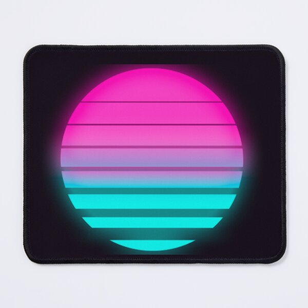 Item preview, neon vaporwave sun designed and sold by purplepinkdrgn.