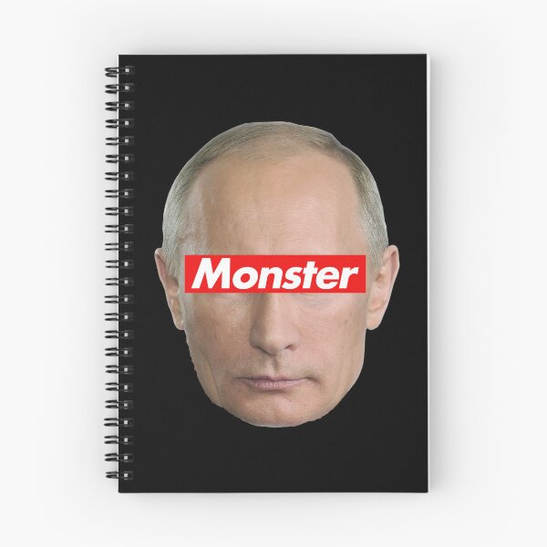 Item preview, Vladimir Putin Monster (on black) designed and sold by Thelittlelord.