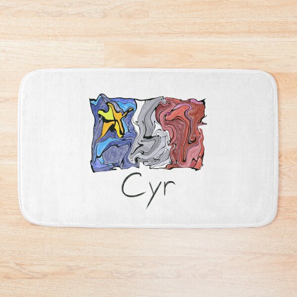 Item preview, Acadian Flag pastel liquid mosaic Cyr - Drapeau acadien mosaïque liquide pastel vitrail Cyr designed and sold by ColoursOfFrance.