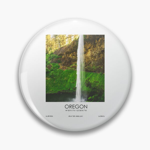 Item preview, Oregon Travel Photography Minimalism-South Falls designed and sold by anthonylonder.