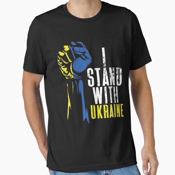 Item preview, Country Ukraine Flag - I Stand With Ukraine designed and sold by DebbieLoucks2.