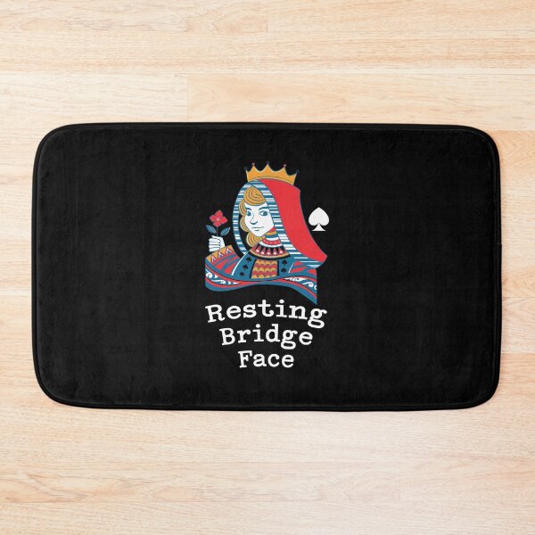Item preview, Resting Bridge Face -  for contract bridge players designed and sold by Peter Orum.