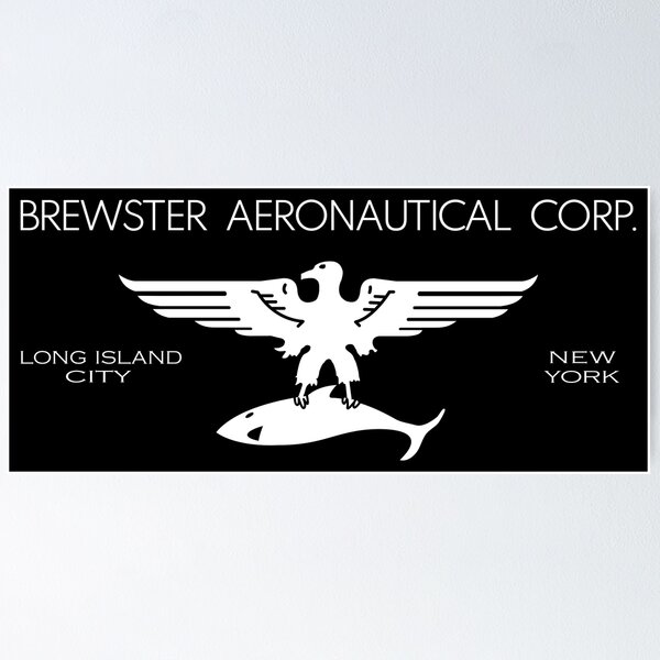 Item preview, Brewster Aeronautical Logo  designed and sold by HistoryRepeats.