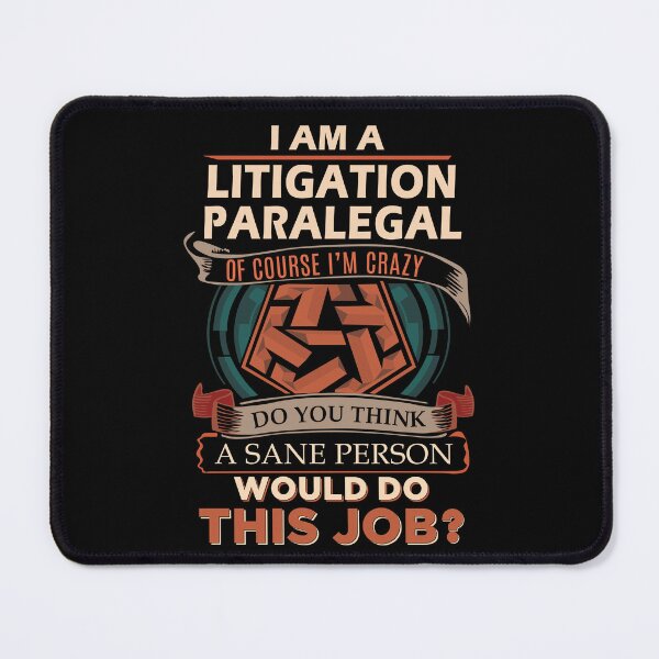 Item preview, Litigation Paralegal T Shirt - Sane Person Job Gift Item Tee designed and sold by jazminprin.