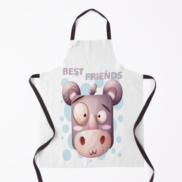 Item preview, Best Friends Silly Cow Cartoon designed and sold by aventi24.