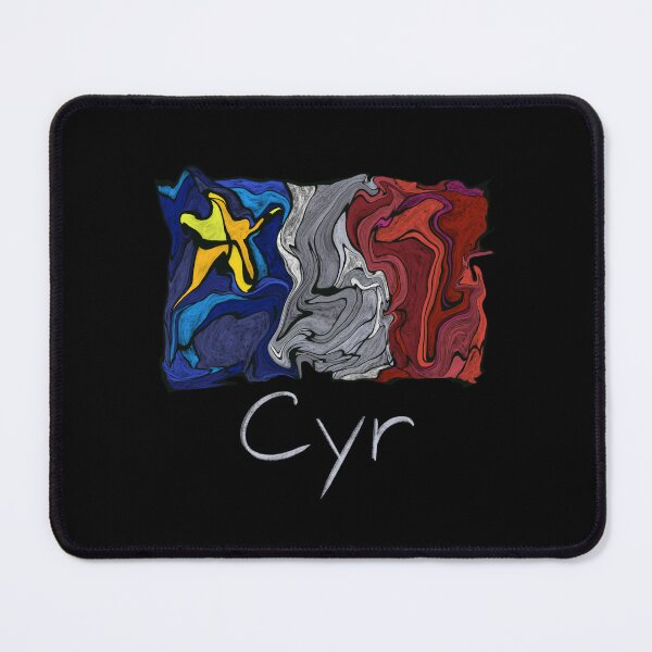 Item preview, Acadian Flag pastel liquid mosaic Cyr - Drapeau acadien mosaïque liquide pastel vitrail Cyr designed and sold by ColoursOfFrance.