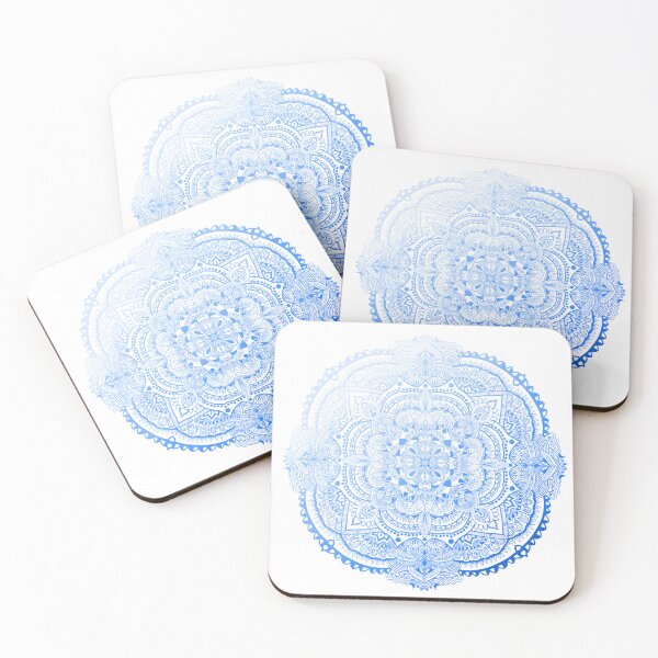 Item preview, Fading Blue Mandala  designed and sold by JMVisuals28.