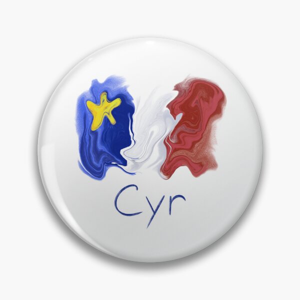 Item preview, Acadian Flag pastel liquid Cyr  - Drapeau acadien liquide pastel Cyr designed and sold by ColoursOfFrance.