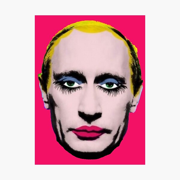 Item preview, Banned in Russia Putin in Drag designed and sold by Thelittlelord.