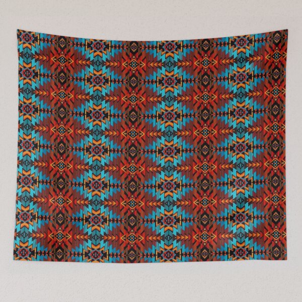 Item preview, Native Southwest Turquoise pattern designed and sold by Wilkinson39.