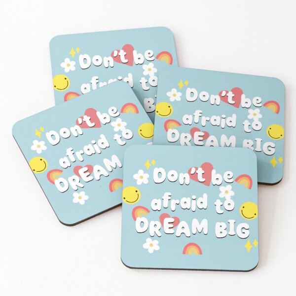 Item preview, “Don’t be afraid to dream big” designed and sold by sagecreates.