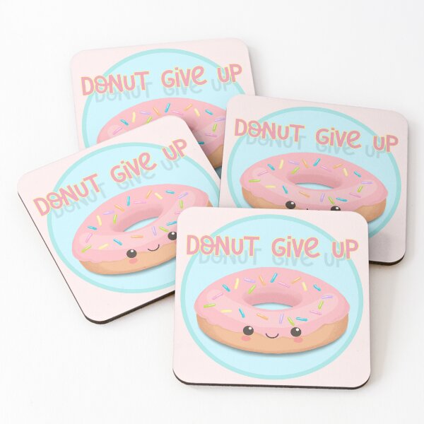 Item preview, Donut give up designed and sold by ArteAnnie.