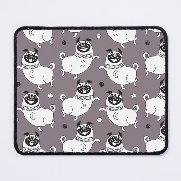 Item preview, Pug Dog funny ball Patttern designed and sold by Wilkinson39.