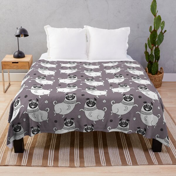 Item preview, Pug Dog funny ball Patttern designed and sold by Wilkinson39.