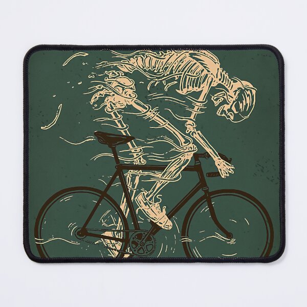 Item preview, retro green find what you love cycling skeleton designed and sold by rakiseleva88.