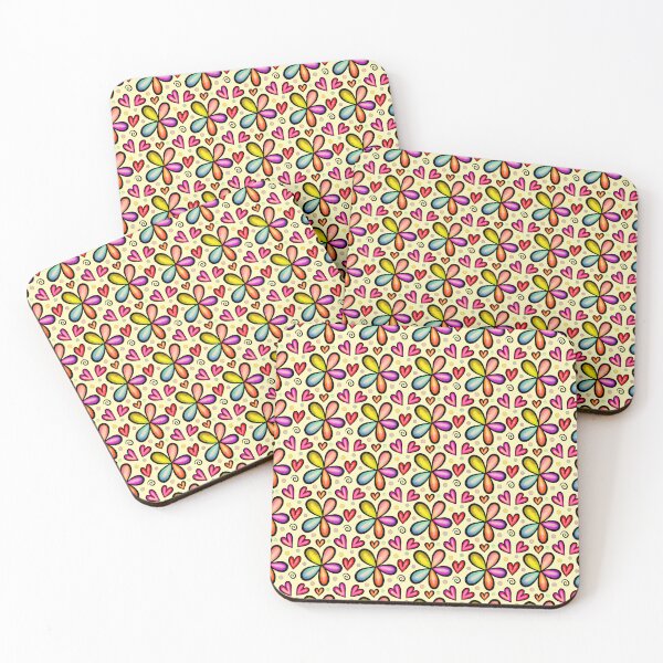Item preview, Pretty Flowers on Yellow designed and sold by zachandjackson.