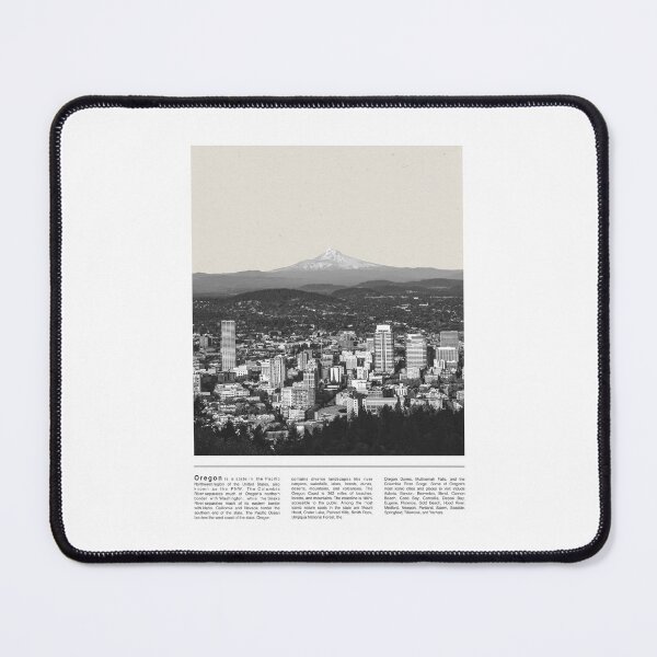 Item preview, Porltand Oregon Travel Photography Minimalism-Black and White designed and sold by anthonylonder.