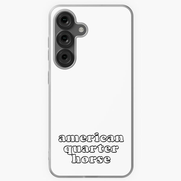 Aperçu de l'œuvre Lettres à bulles American Quarter Horse créée et vendue par theaadesigns.