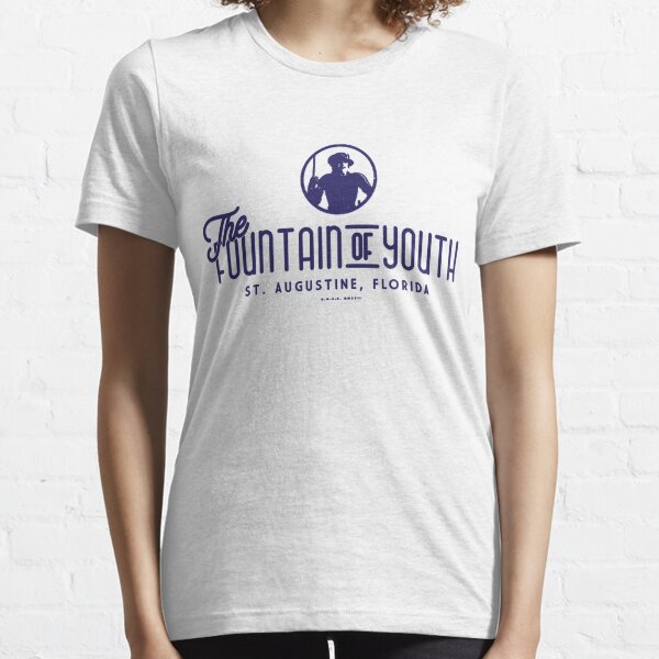 Vintage Fountain of Youth - St. Augustine, Florida Essential T-Shirt
