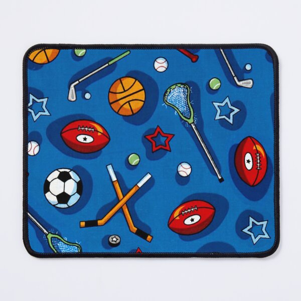 Item preview, Sports Allover Blue pattern designed and sold by Wilkinson39.