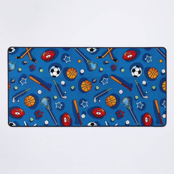 Item preview, Sports Allover Blue pattern designed and sold by Wilkinson39.