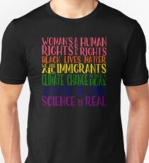 Politischer Protest - Gemeinsam sind wir stärker Slim Fit T-Shirt
