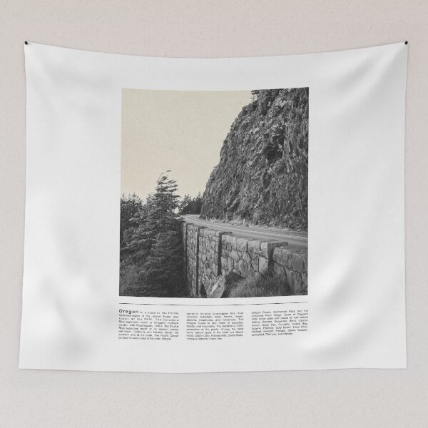 Item preview, Oregon Coast Minimalism-Black and White designed and sold by anthonylonder.