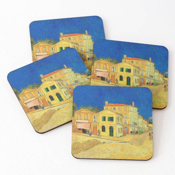 Item preview, The Yellow House - Vincent Van Gogh designed and sold by SimpleJoyStyle.